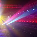 Professional 37x10W High Power Wash Moving Head Light For Concert Stage Lights