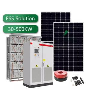 China Solar System 30kW 150kW 300kW Hybrid Solar Panel Kit System 30KW Complete solar system factory