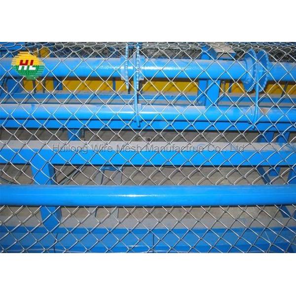 HUILONG 1-4'' PVC Coated Diamond Mesh Fence For Sports Ground 0