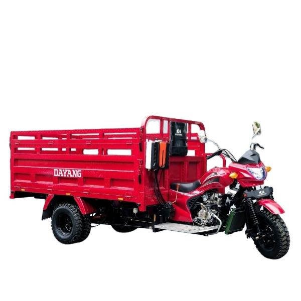Motorized Super Galaxy 300cc Water Cooling Cargo Tricycle with Customized Body