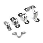 Customizable Stainless Steel Saddle Clips