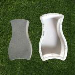 Plastic Rubber Paver Mould , Interlock Concrete Cement Path Mould