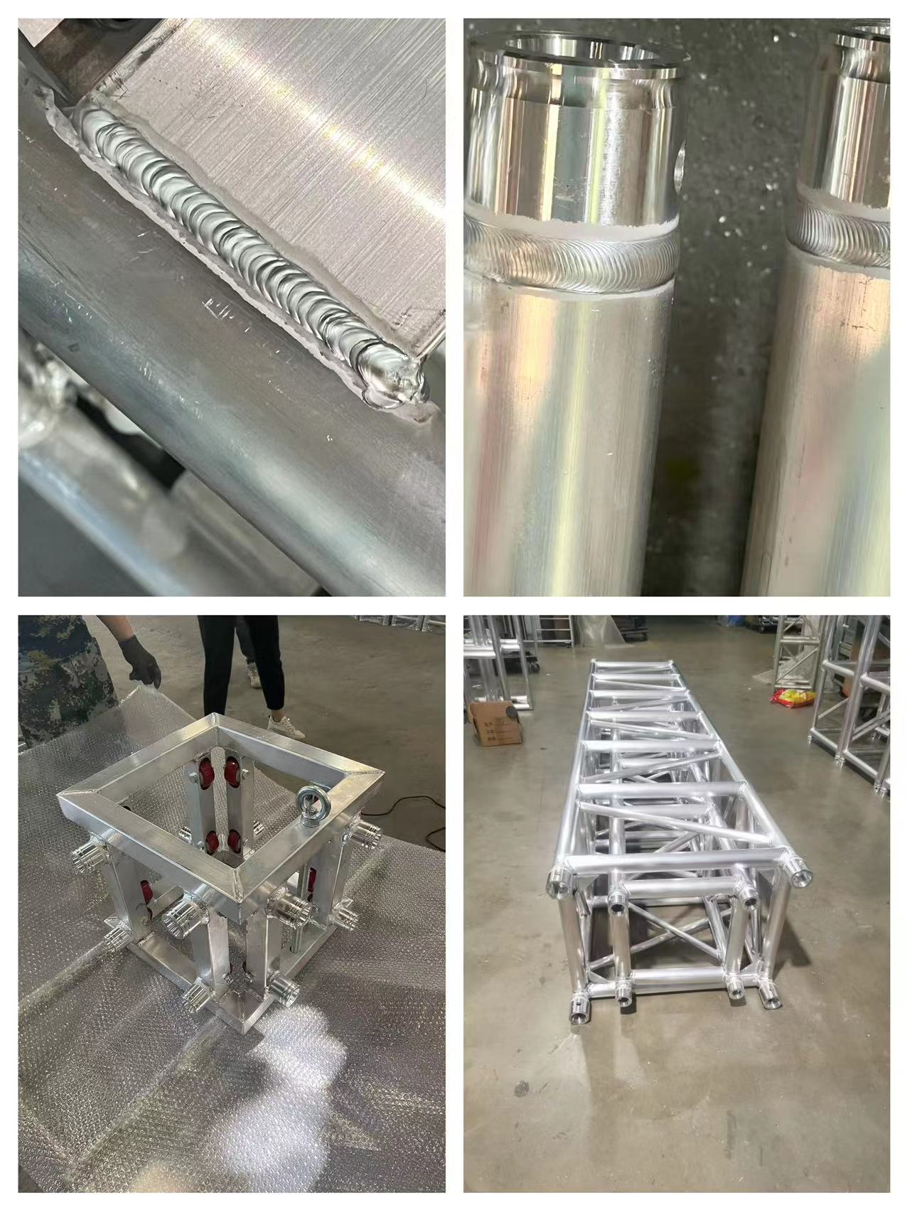 Durable Lightweight Aluminum Clamps Double Clamp Eagle Claw Light Coupling Stage Hook Truss