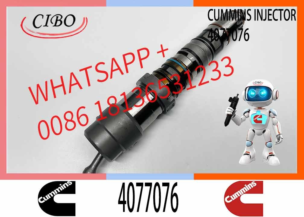 4062090 Diesel Engine Common Rail QSX23 Fuel Injector 4077076 4902827 4088431 4076533