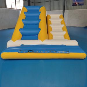 China Commercial Inflatable Ladder With 0.9mm PVC Tarpaulin For Water Sport Games factory