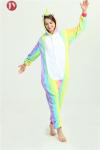 Wholesale Women Pajamas Animal Onesie Rainbow Unicorn Sleepwear