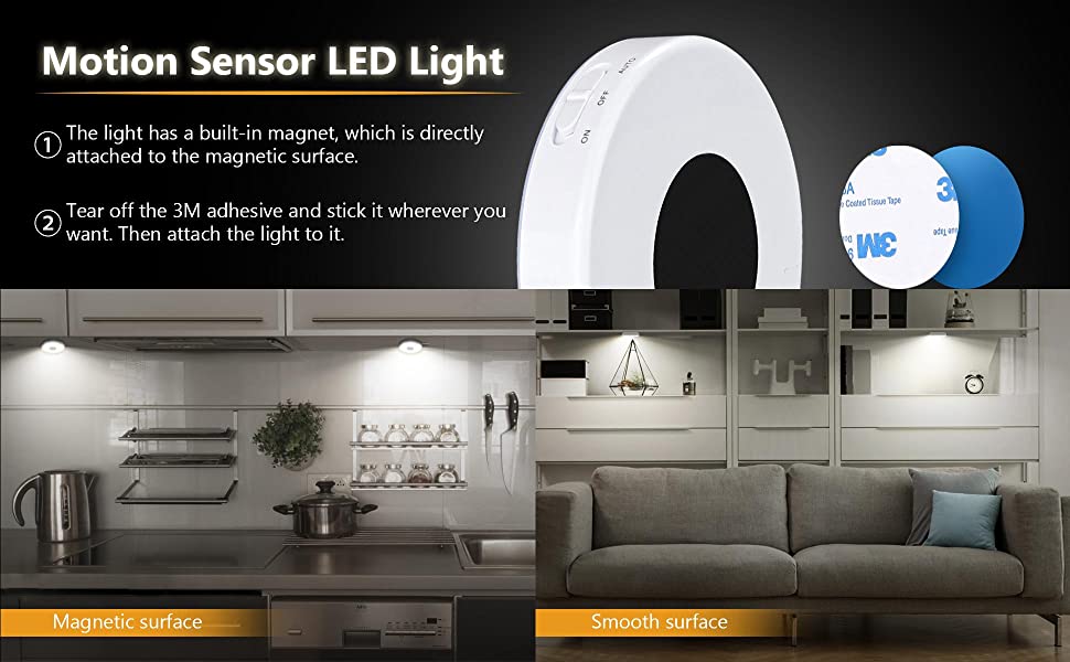 500mAh 3000k USB Rechargeable Night Light 0.88W Wireless Night Light