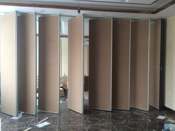 Sliding Hanging System Track Office Movable Partition Walls , Soundproof Room