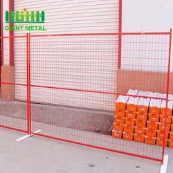 China 6ft Temporary Construction Fence Panels Powder Coated factory