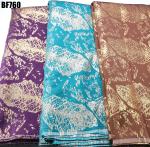 2023 African Brocade Fabric Jacquard Damask Design Brocade Jacquard Fabric High