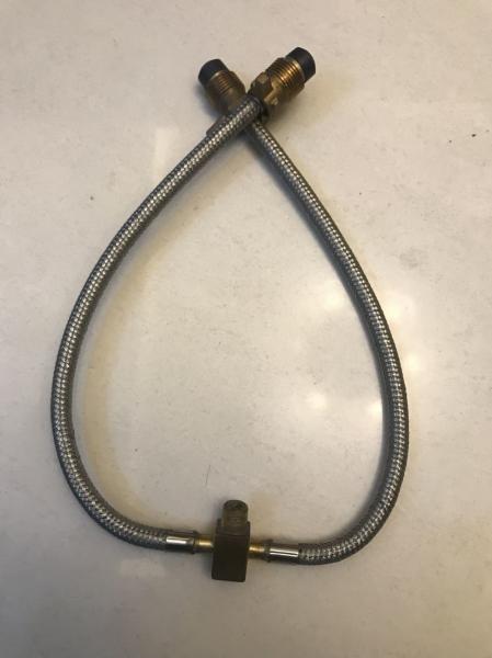 UL Listed CSA Certified Stainless Steel Gas Tube Straight Maximum Pressure 1000