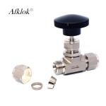 High Pressure Stainless Steel Ball Valve Needle Shaped 6000Psi CE Certification