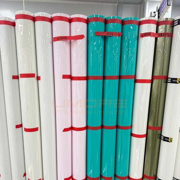 China 1.52*15m Car Wrapping PPF Vinyl Wrap Anti Scratch Clear Car Body Wrap factory