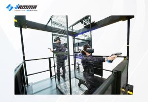 China Vibrating Floor Virtual Reality Simulator / Two Players VR Walking Platform factory