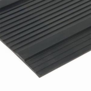 China 1.55m width 1.75m Length Horse equipment 14mm horse trailer ramp rubber mats factory