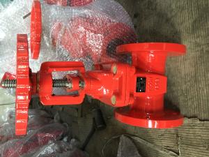 China ANSI resilient gate valve RS flanged ends factory