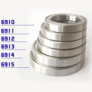 China 7.99mm Bore Size ZZ 2RS Open 6807 Thin Section Ball Bearings factory