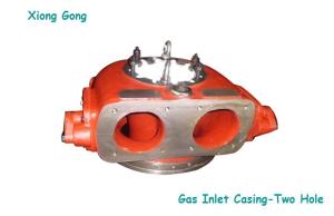 China Gas Inlet Casing Two Hole Turbo Housing Turbocharger Compressor Housing factory