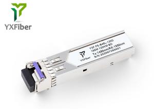 China 120km 1490nm LC SC WDM SFP SMF Optical Fiber Module factory