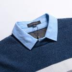 Custom Business Mens Warm Winter Sweaters Fashion Style With O Neck Collar