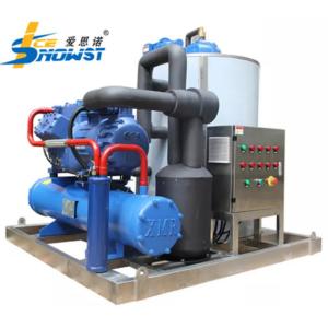 PLC Control Seawater Flake Ice Machine Maker 8 Ton