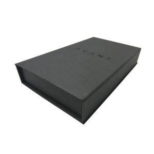 Custom Order Accepted Paperboard Magnetic Closure Box Matte Black Foldable