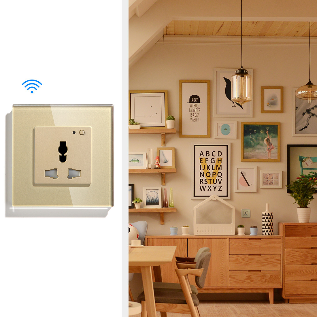 Smart Wifi 13A MF Universal Socket