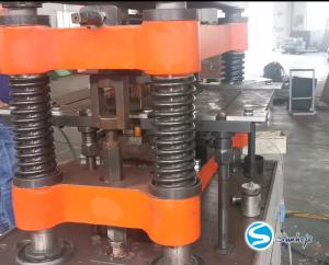 China Aluminum Fin Forming Machine For Radiator Fin Material 60 Times /min factory