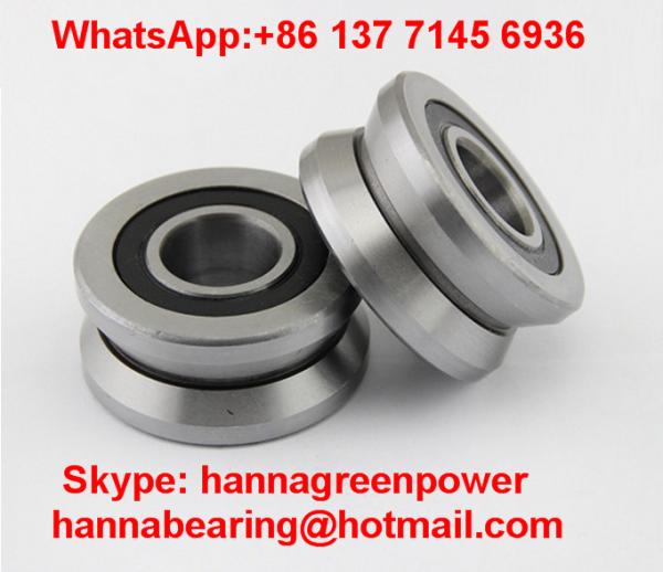 V Groove Guide Roller Super Precision Bearings LV20/8ZZ Track Roller Bearing
