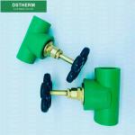 PPR Concealed Stop Valve PN20 Plastic Stop Valve Injection Molding