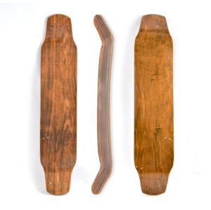 China YOBANG 42inch double kick Kite board longboard decks Drop Down for pro brands factory