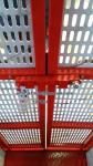 500kg Load Small Size Cage Shaft Elevator installed inside the Well Shaft