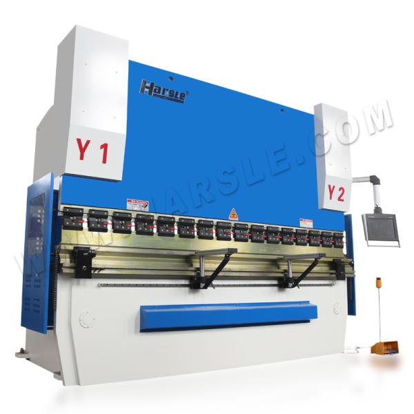 HARSLE 200T/3200 CNC hydraulic MS metal sheet press brake bending machine with