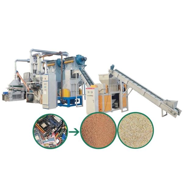 15000 KG Weight E Waste Recycling Machine for Environmentally Friendly PCB