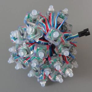 China WS2811 Square LED Pixel Light 5V 12V 6898 Chip Full Silicon Glue Waterproof Protection factory