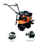Transporting Wheels Mini Power Belt Tiller GT910 3.5 - 6 Solid Rubber Wheels