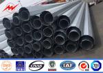 High voltage Multi Sided Steel Utility Pole For Electrical Line