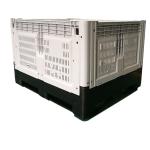 Best selling 1200*1000*810mm food grade plastic pallet collapsible box for
