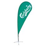 Exhibition Event Teardrop Feather Banner Dye sublimation printing