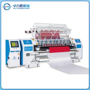 China X - Axis Movement 203.2mm Multi Needle Quilting Machine Lock Stitch For Quilts And Comforters factory