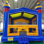 Blue Marble Inflatable Bouncy Castle PVC Commercial Bounce House Jumping Castle
