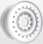 10Jx20inch Black Silver Super Duty Military Wheel Rim / 5500LBS Load Rating