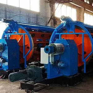 China Cu Cable Stranding Machine Wire Round Conductor Compacting Tubular Rigid Strander 250rpm factory