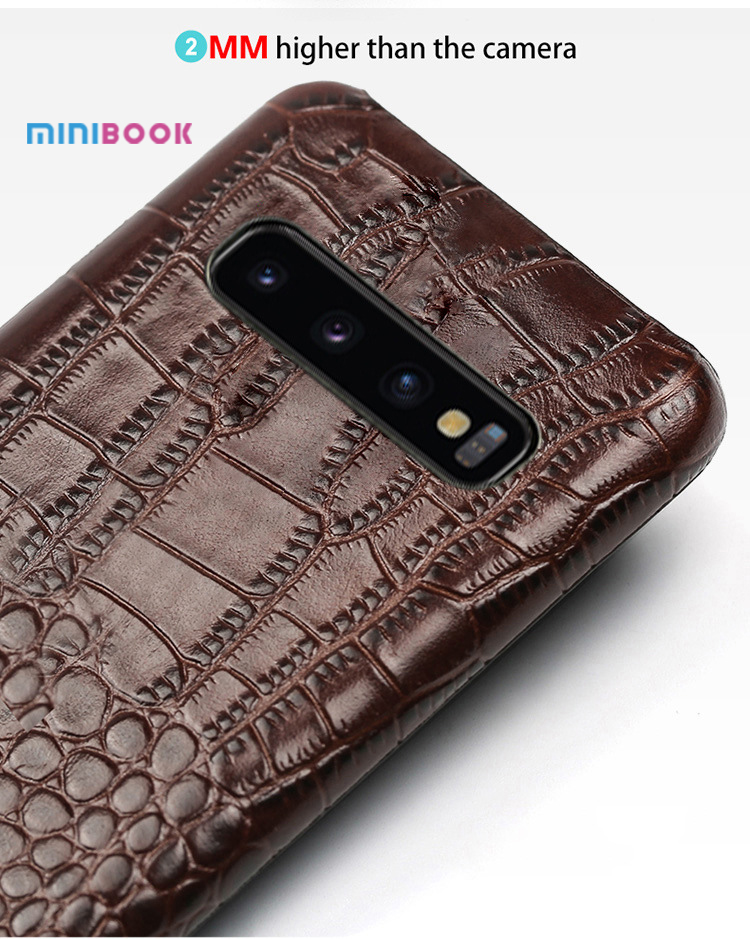 0.04kg OEM/ODM Crocodile Skin Pattern Real Leather Phone Case For Iphone 12 Pro Max