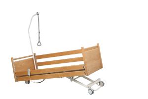 China Wood Frame Home Care Bed Five Functions Electric Medical Nursing For Patient factory