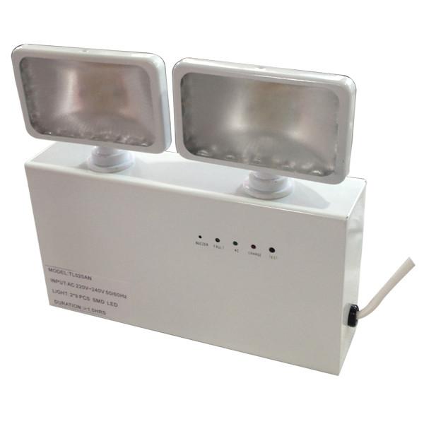 Battery Powerer LED Twin Spot Emergency Lights For Goverment / Teaching