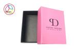 Red Personalized Jewelry Gift Boxes Drawer Shape Recyclable Feature