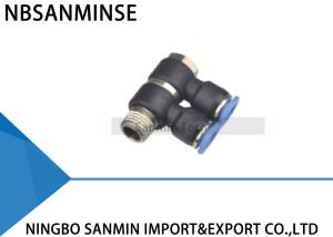 China PHT 2 Universal 360 Swivel Compressed Air Hose Connector Flow Tools Pneumatic Double Banjo Fittings Sanmin on sale