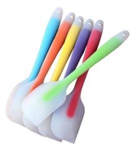 China Silicone Scraper Set 6-Heat-Resistant, Solid Stainless Steel Core factory