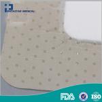 adhesive waterproof burn wound care silicone wound foam dressing with border